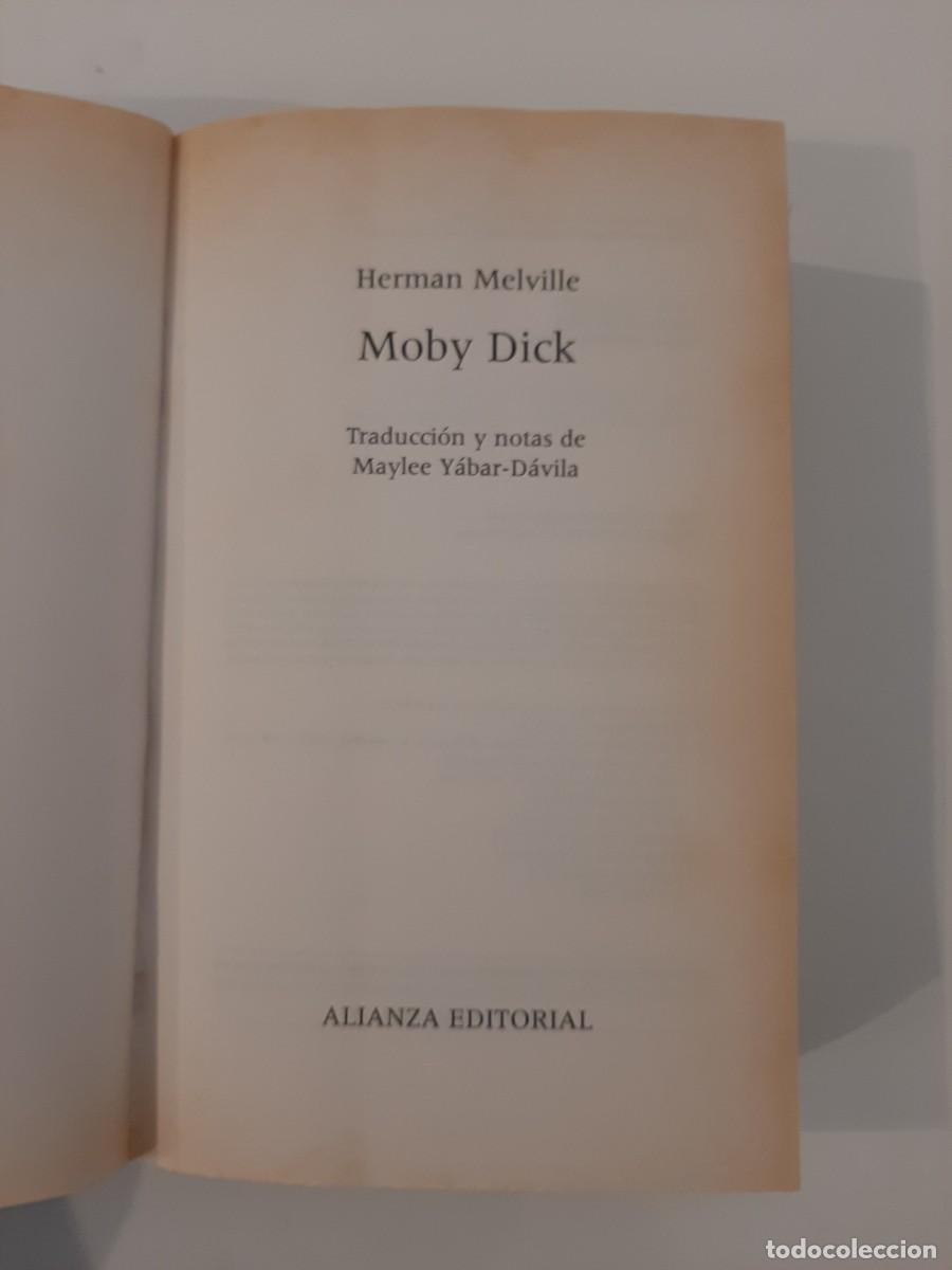 Libros de segunda mano: MOBY DICK. HERMAN MELVILLE. ALIANZA EDITORIAL. 2009 - Foto 5