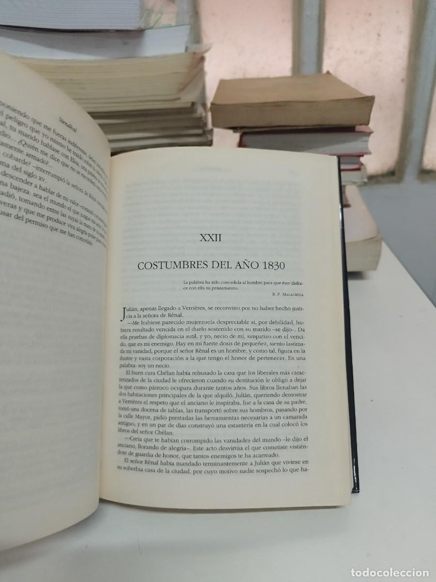 Libros de segunda mano: ROJO Y NEGRO, STENDHAL, CLASICOS. OPTIMA, 1997 - Foto 3
