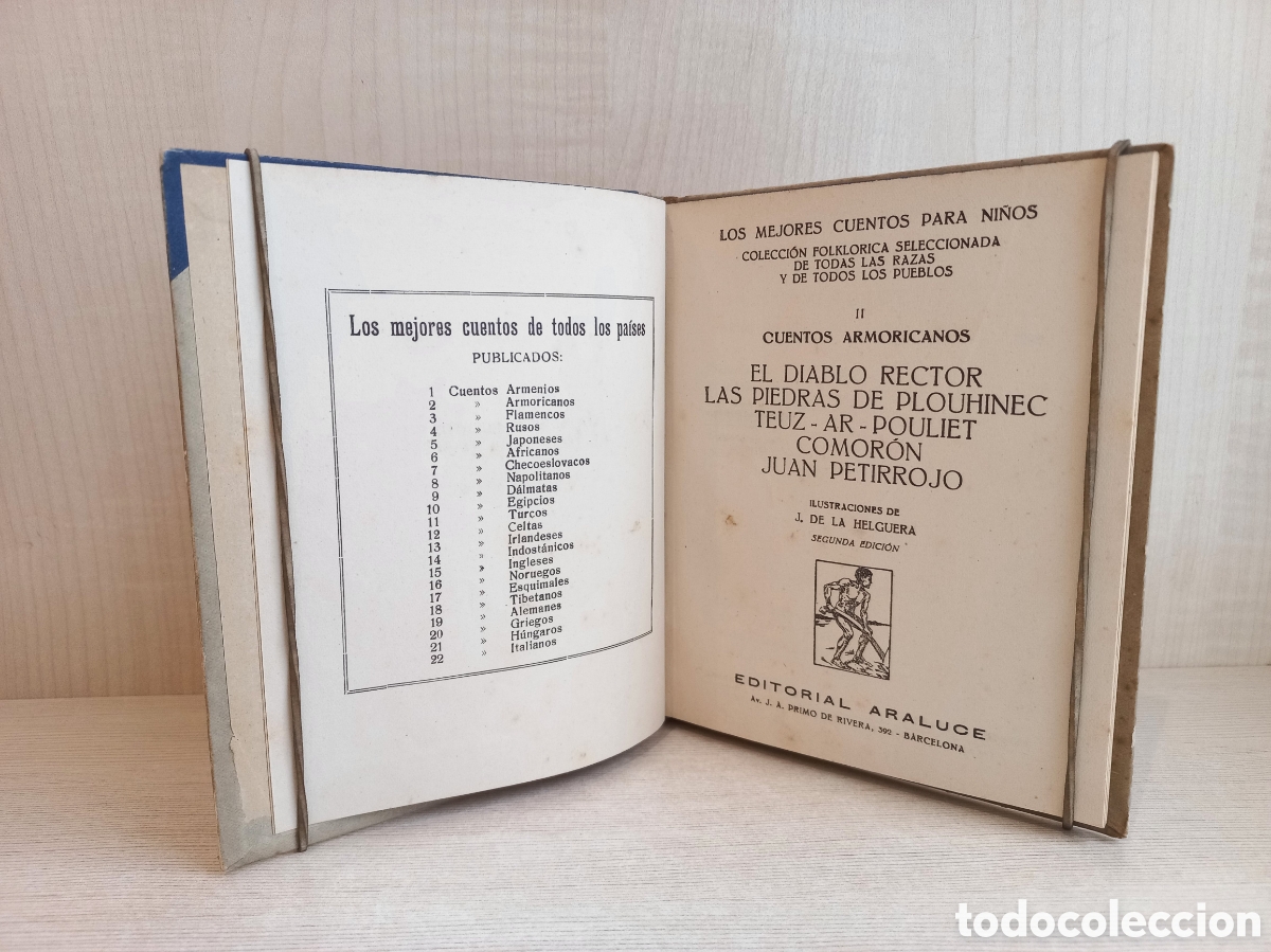 Libros de segunda mano: Cuentos Armoricanos 2. Araluce, 1941. Ilustrado. - Foto 4