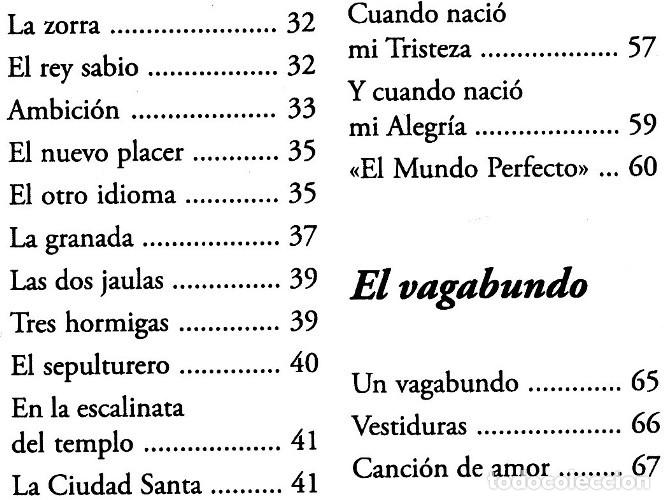 Libros de segunda mano: �F3116 - KHALIL GIBRAN. EL LOCO & EL VAGABUNDO. EDICIONES BRONTES. - Foto 4