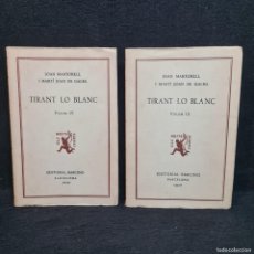 Libros de segunda mano: TIRANT LO BLANC - 2 TOMOS - JOAN MARTORELL - VOL. 3 Y 4 - EDITORIAL BARCINO - AÑO 1927 / 407
