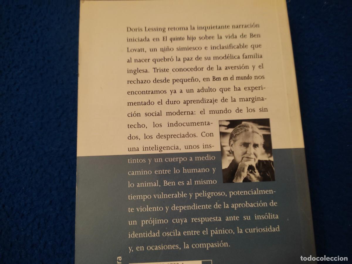 Libros de segunda mano: Ben en el Mundo Doris Lessing Ultramar Ed. B,S.A. 2003 - Foto 4