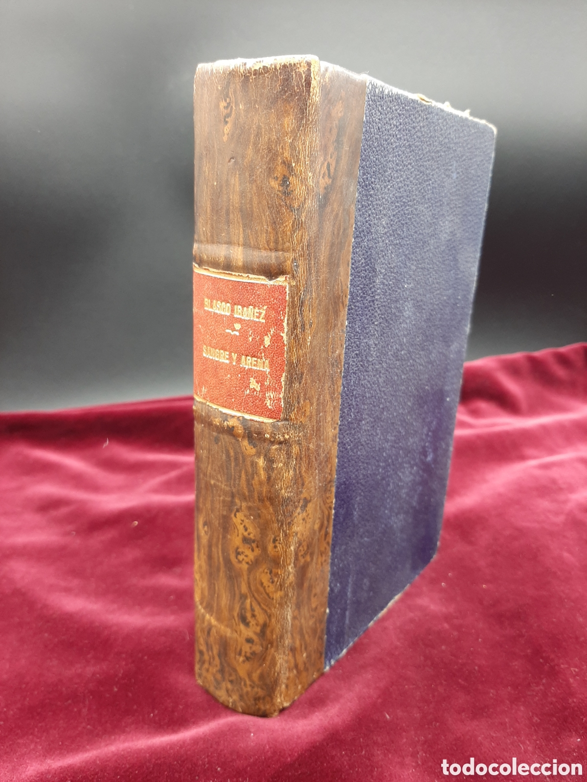 Libros de segunda mano: Sangre y Arena. Blasco Ib&aacute;&ntilde;ez. 1919 - Foto 2