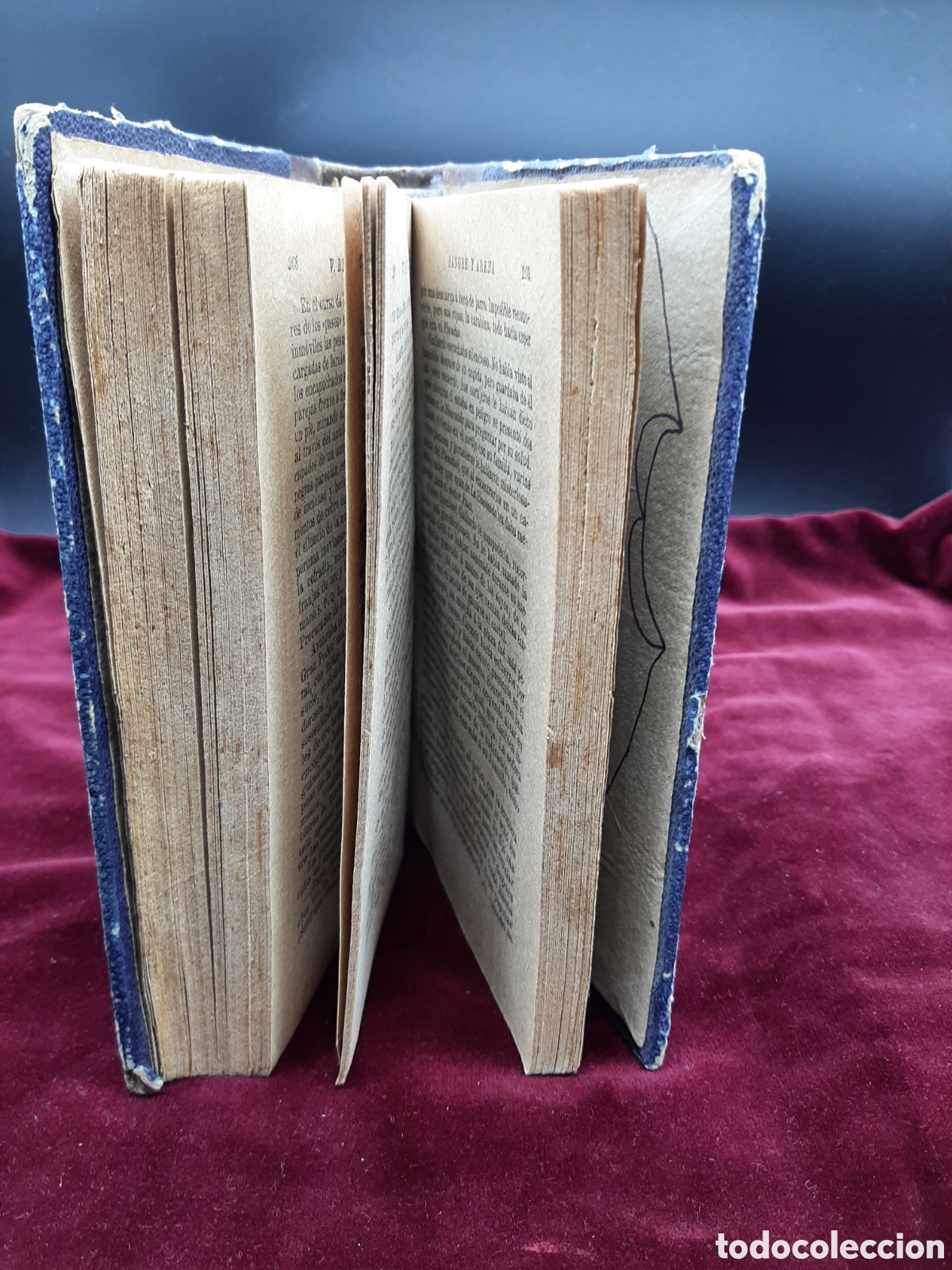 Libros de segunda mano: Sangre y Arena. Blasco Ib&aacute;&ntilde;ez. 1919 - Foto 7