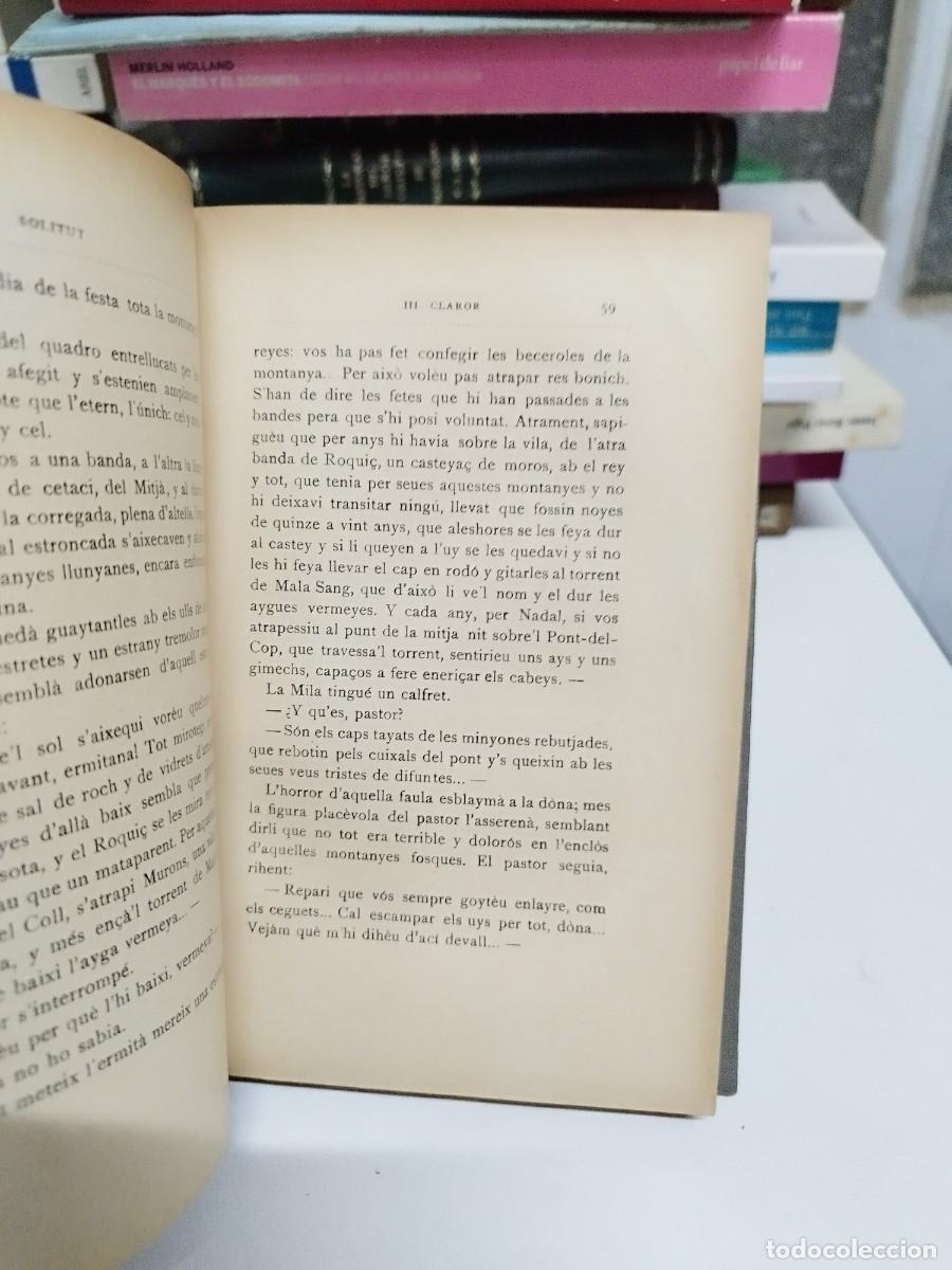 Libros de segunda mano: Solitut - V&iacute;ctor Catal&agrave; - 3a Tercera edici&oacute;. - Foto 5
