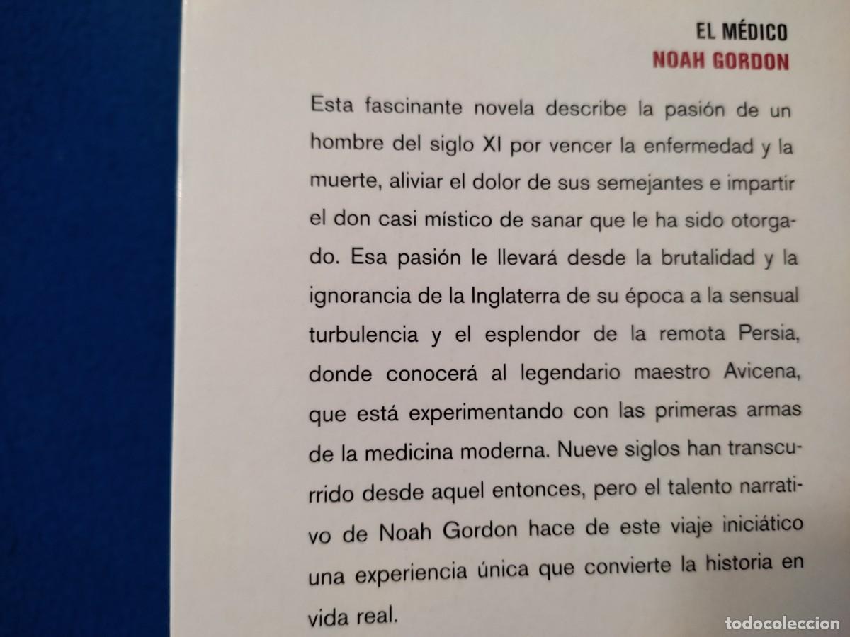 Libros de segunda mano: El M&eacute;dico Noah Gordon Ediciones B,S.A. 2005 - Foto 4