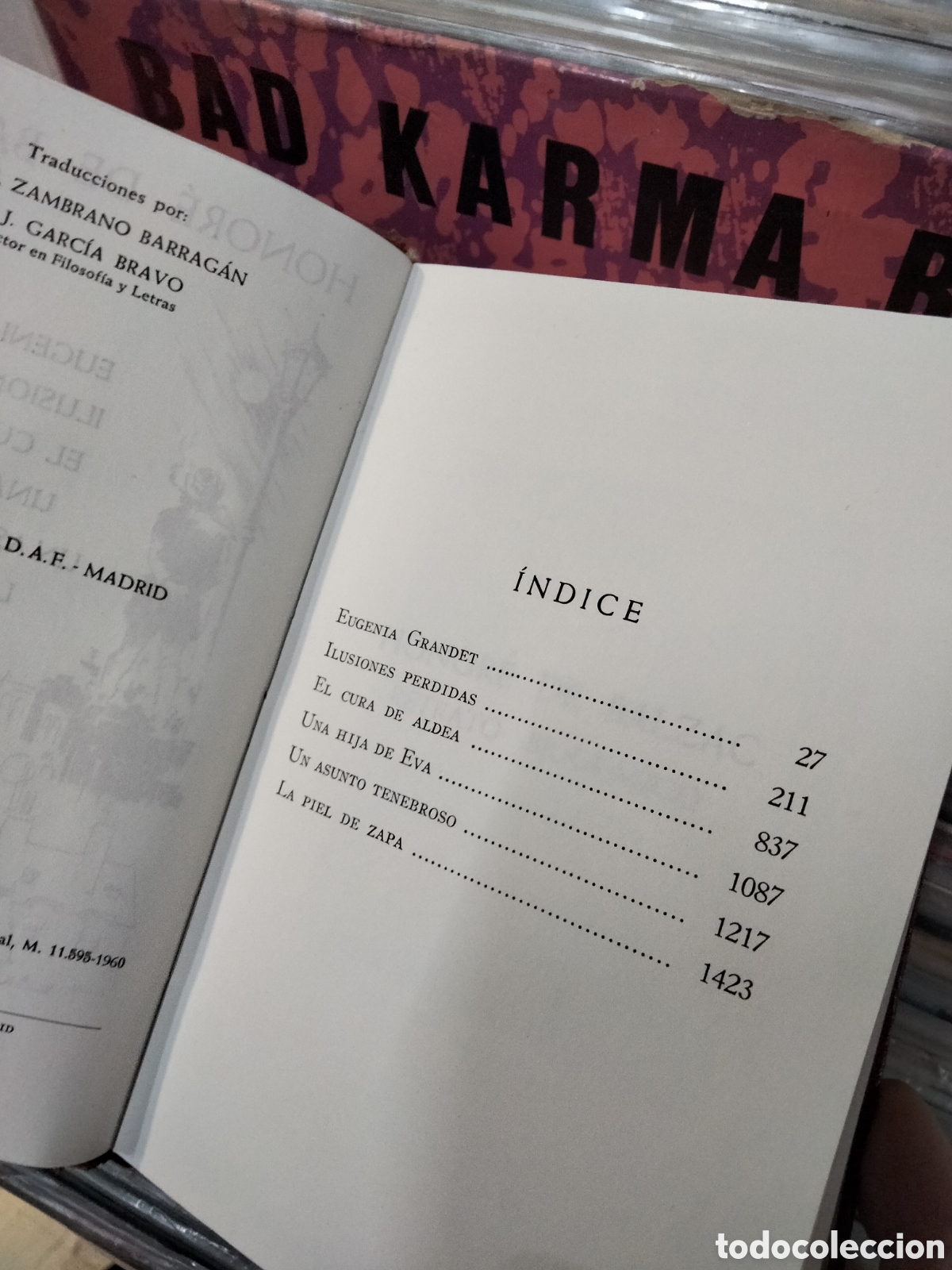Libros de segunda mano: Honor&eacute; de balzac retrato biografico - Foto 3