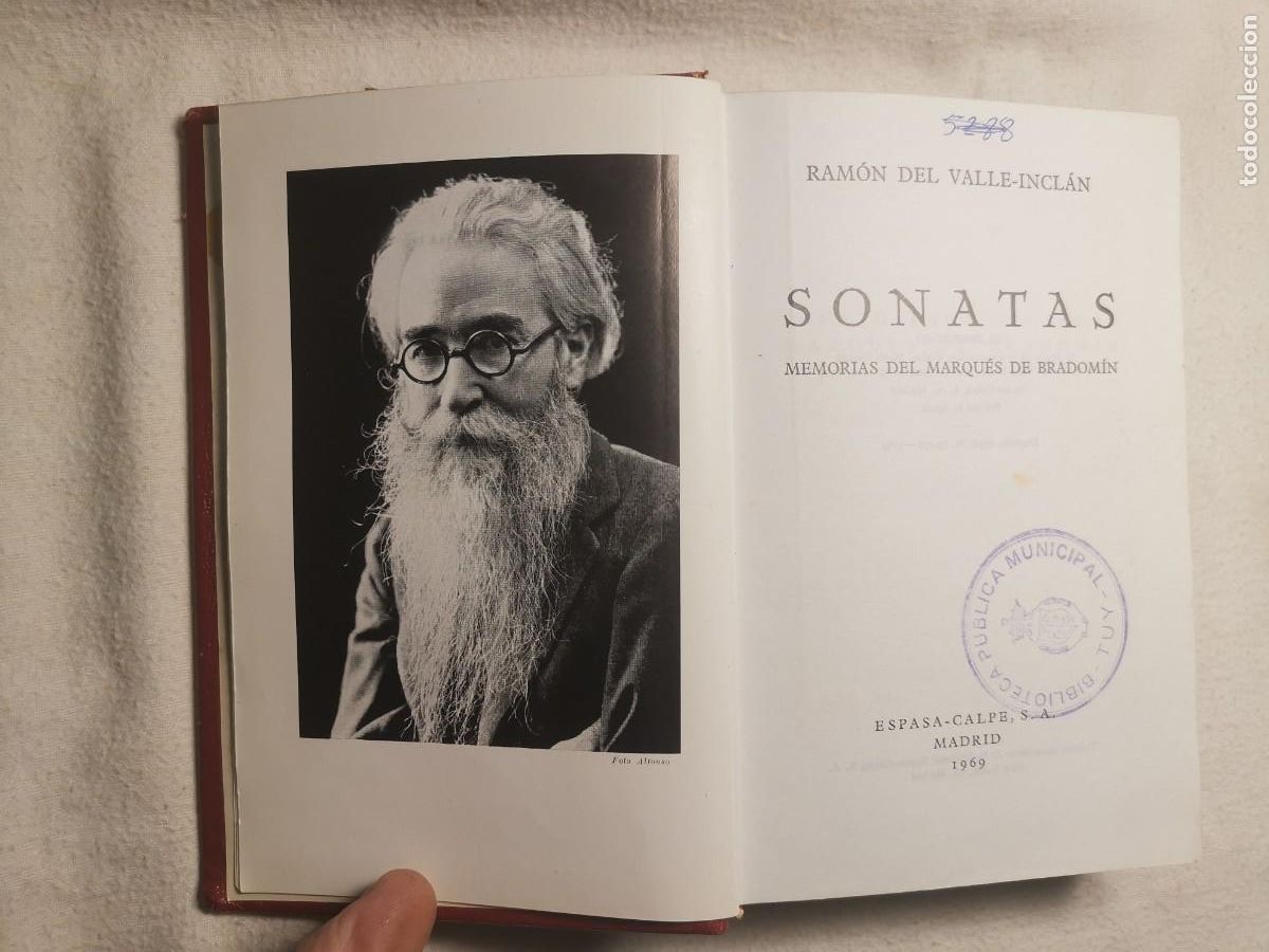 Libros de segunda mano: SONATAS. RAMON DEL VALLE INCLAN. ESPASA CALPE. 1969. - Foto 2