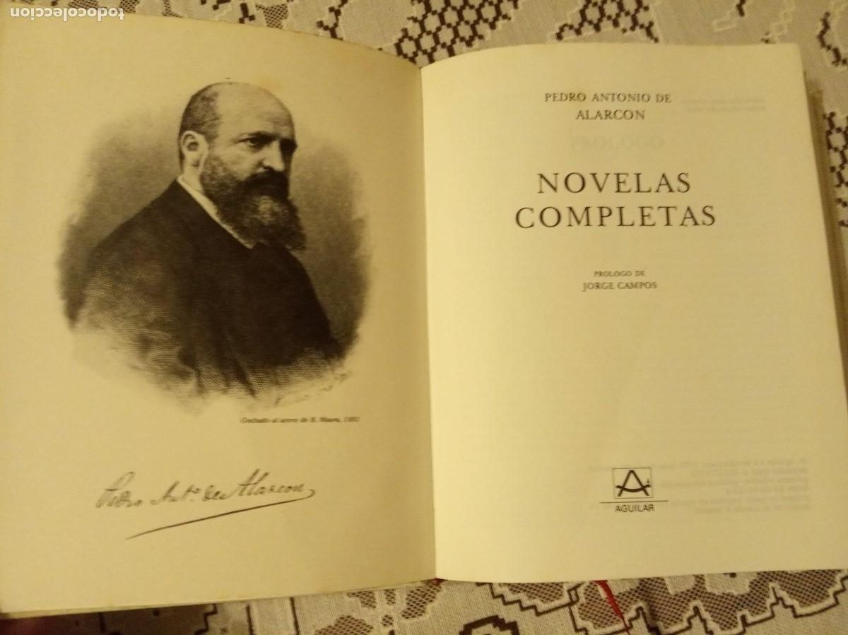 Libros de segunda mano: PEDRO A.DE ALARCON NOVELAS COMPLETAS.. AGUILAR 1976. - Foto 4