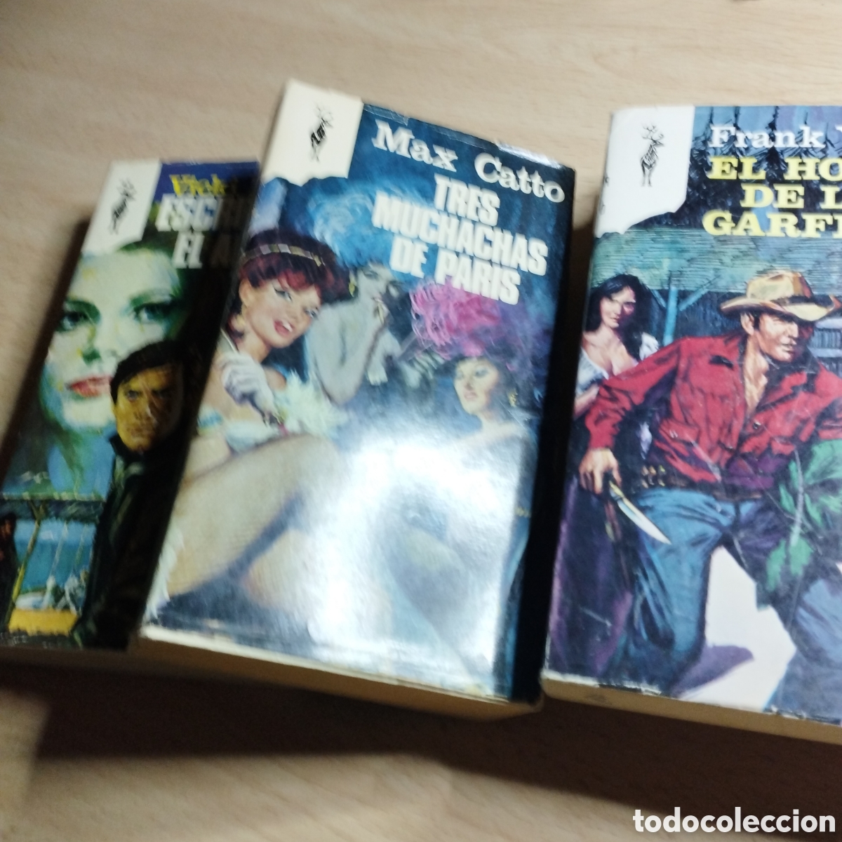 Libros de segunda mano: Lote de 4 novelas de los 60s. Ediciones Reno.n - Foto 4