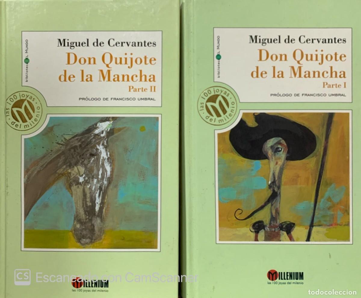 Libros de segunda mano: DON QUIJOTE DE LA MANCHA 2 VOLUMENES - Foto 1