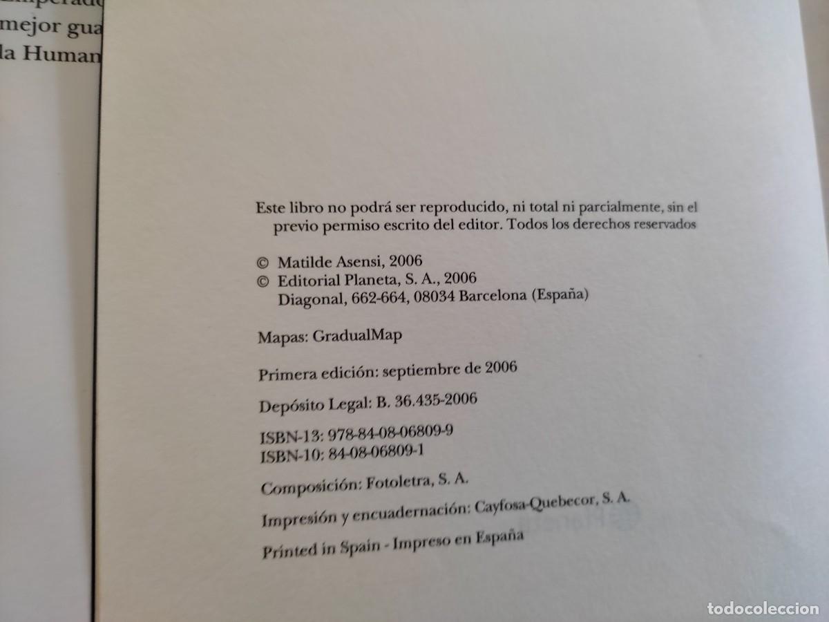 Libros de segunda mano: Todo bajo el Cielo Matilde Asensi Ed. Planeta 2006 - Foto 6