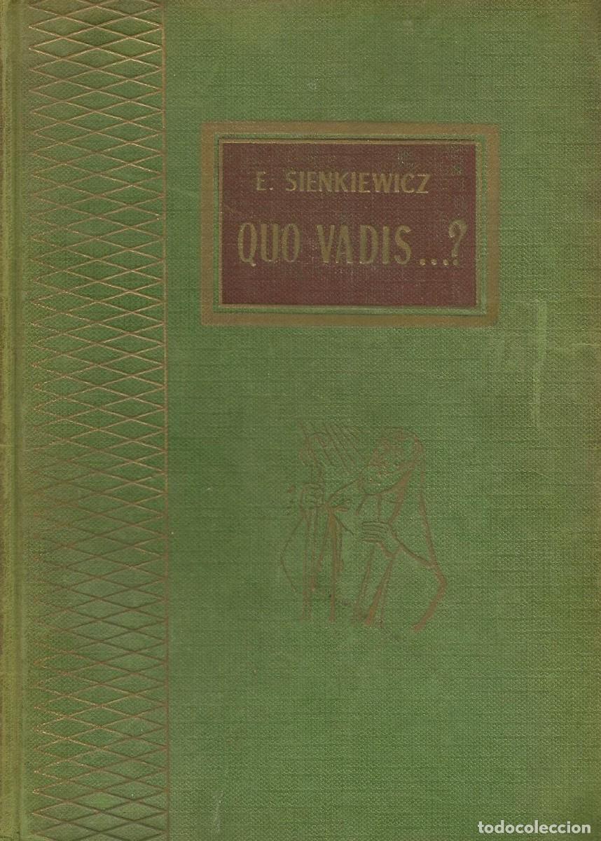 Libros de segunda mano: Quo Vadis? E. Sienkiewicz - Foto 1