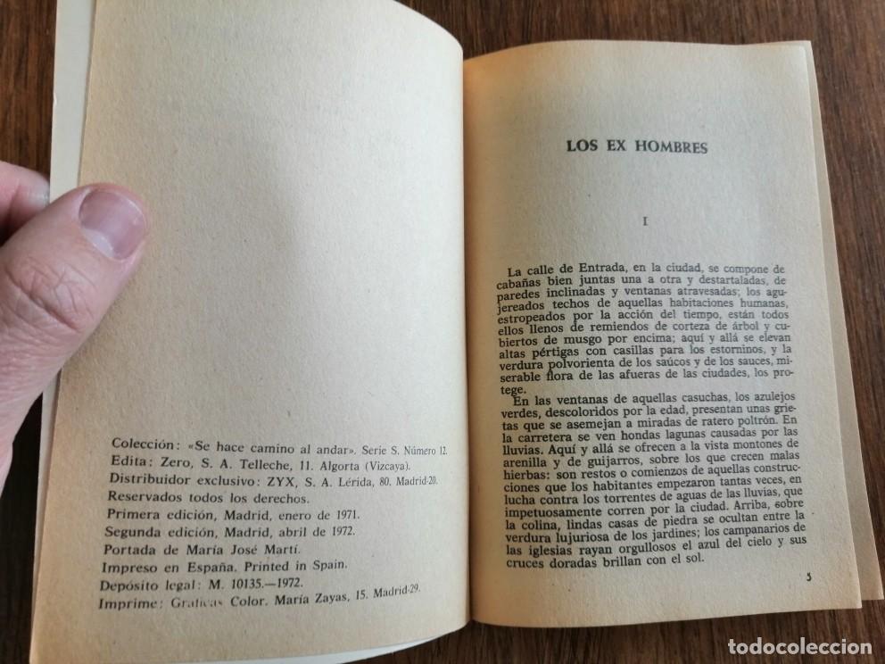 Libros de segunda mano: Los Ex Hombres - Maximo Gorki - 1972 - editorial Zero - Foto 3