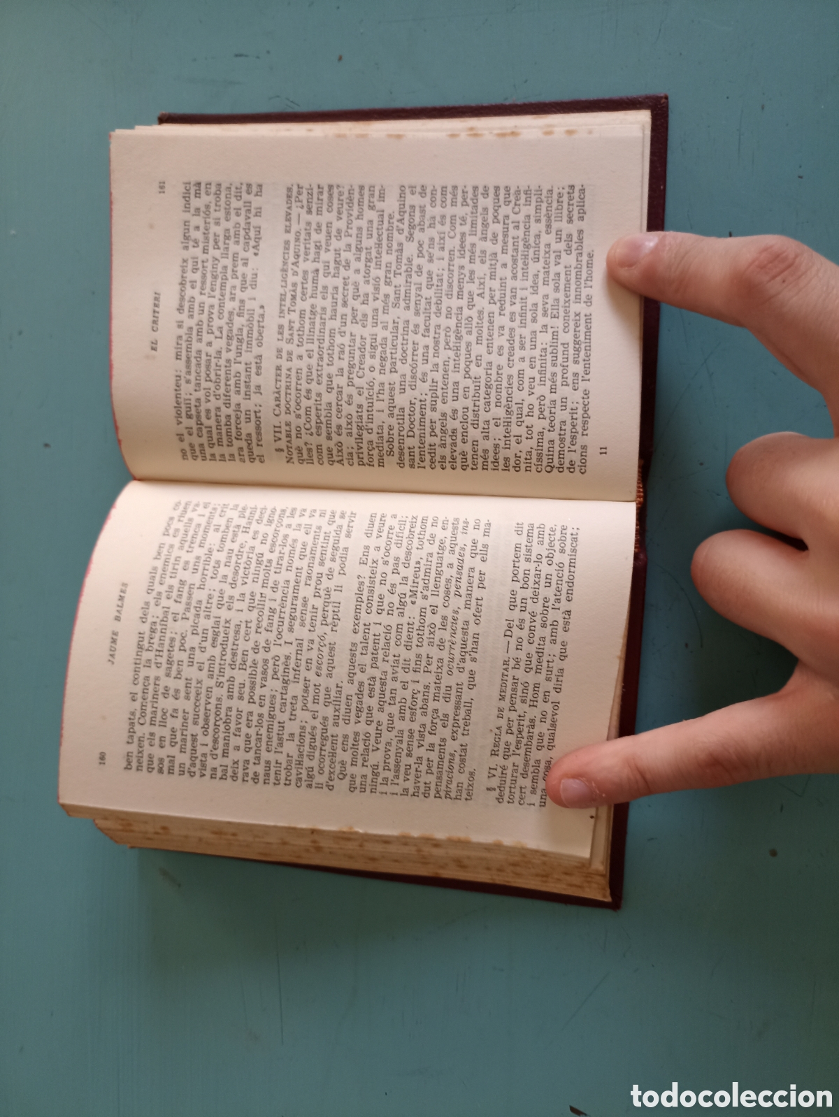 Libros de segunda mano: El Criteri. Jaume Balmes. Barcelona 1948 - Foto 6