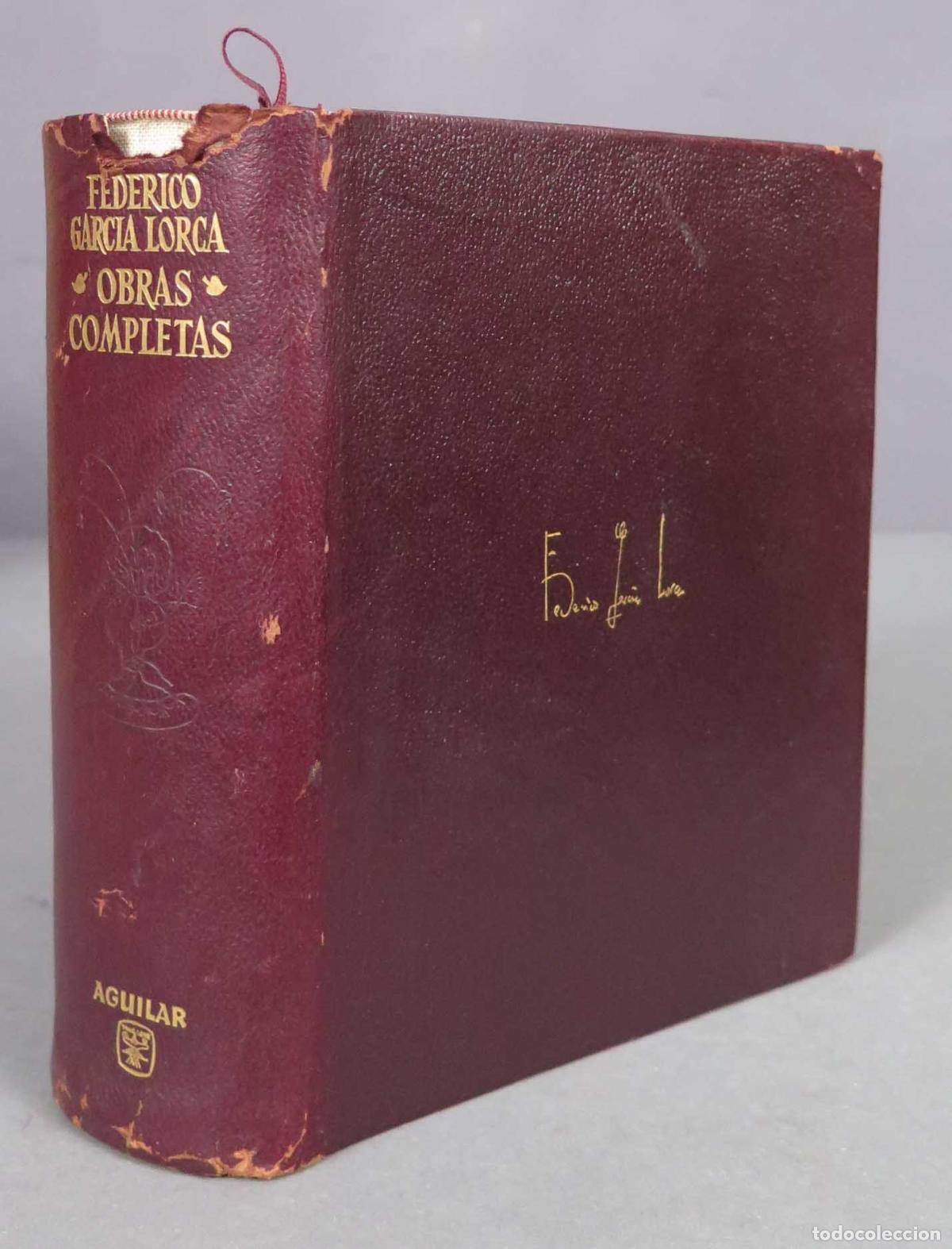 Libros de segunda mano: OBRAS COMPLETAS. FEDERICO GARC&Iacute;A LORCA. 1965 - Foto 1