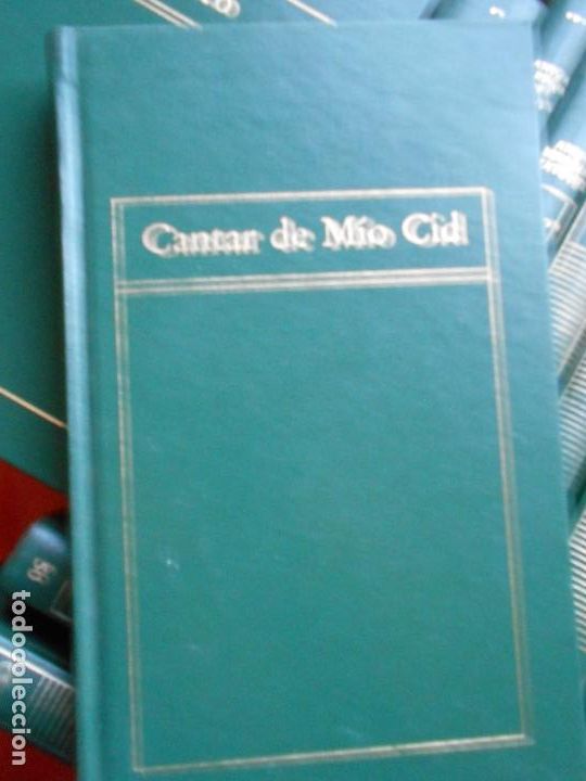 Libros de segunda mano: Historia de la literatura Orbis Cantar del mio Cid - Foto 1