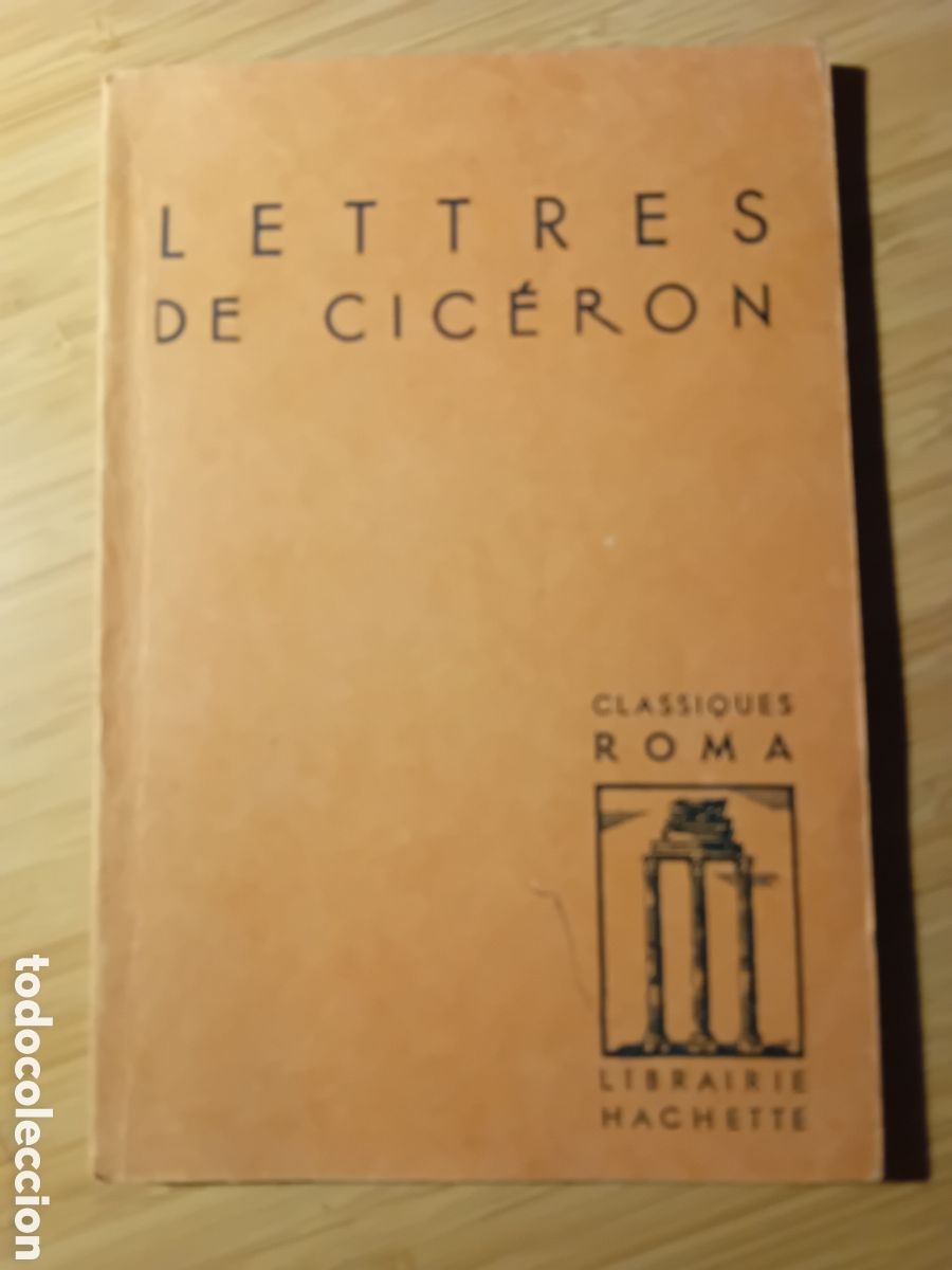 Libros de segunda mano: (latin/frances) Lettres de Cic&eacute;ron (Hachette 1966) - Foto 2