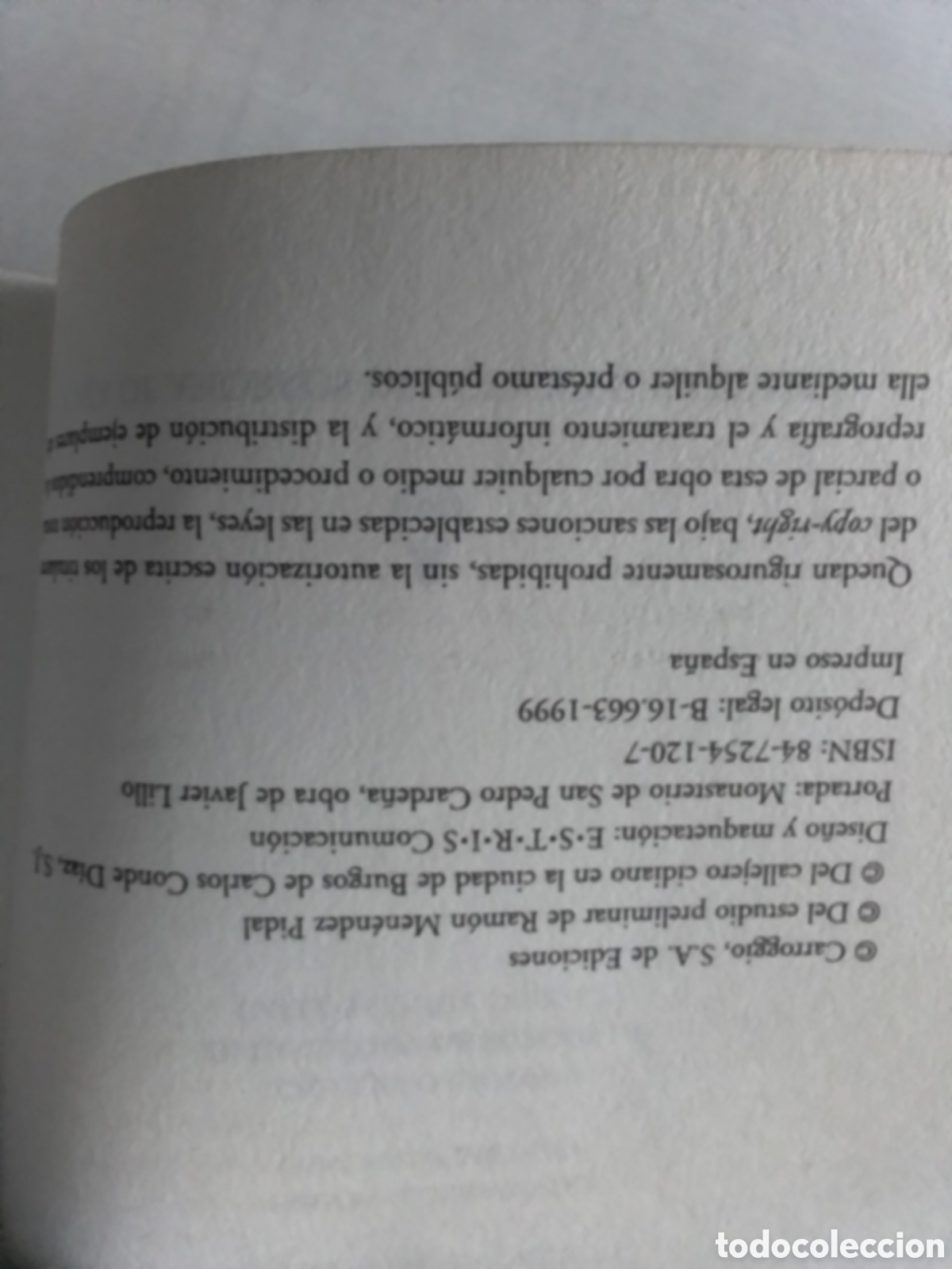 Libros de segunda mano: Libro El cantar de M&iacute;o Cid - Foto 2