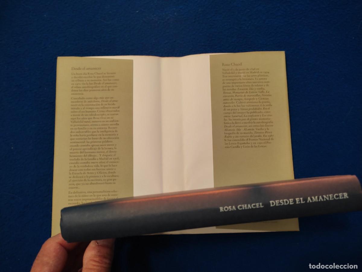 Libros de segunda mano: Desde el Amanecer Rosa Chacel C&iacute;rculo de Lectores 1997 - Foto 4