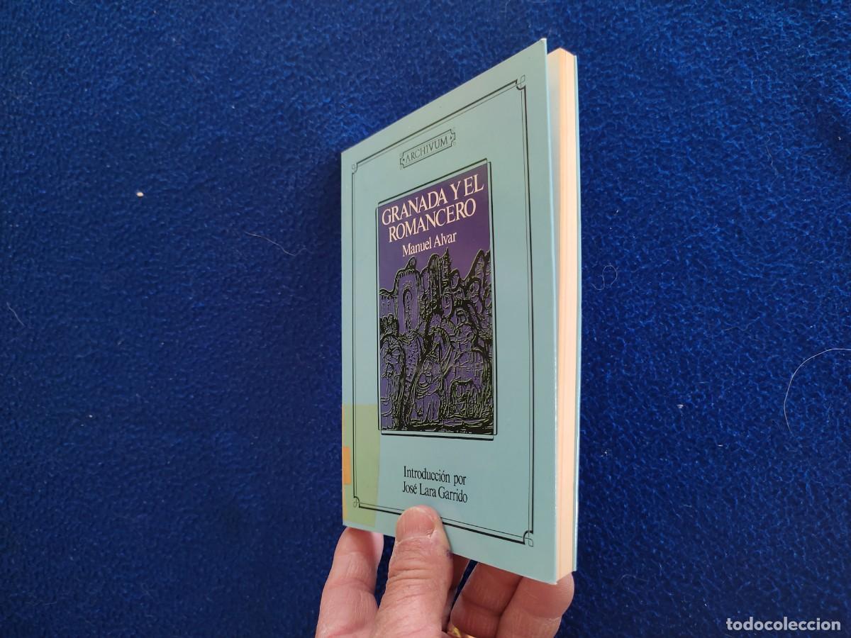 Libros de segunda mano: Granada y El Romancero Manuel Alvar Editado Universidad de Granada 1990 - Foto 8