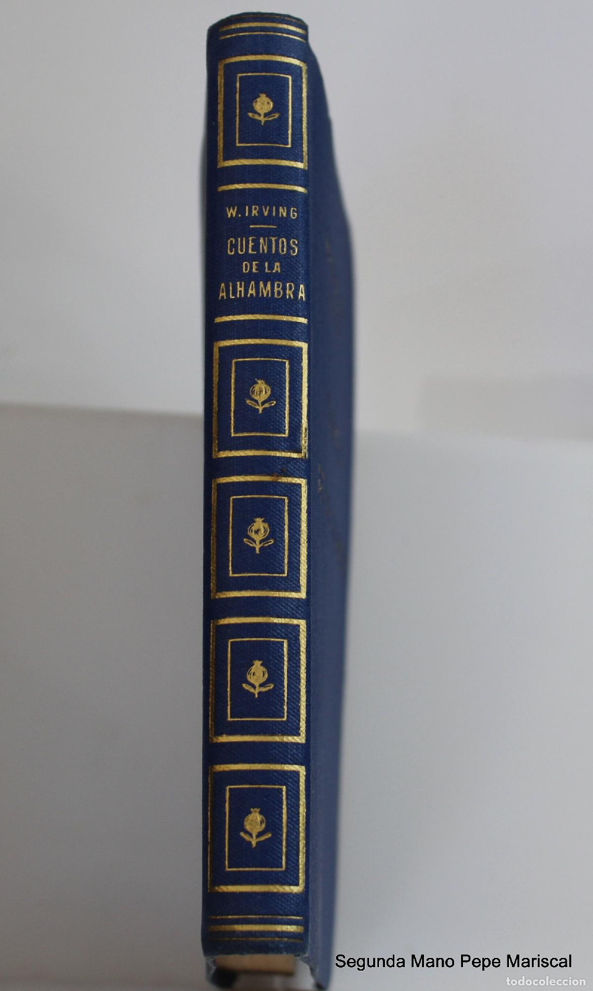 Libros de segunda mano: Cuentos de la Alhambra - Washington Irving - Foto 4