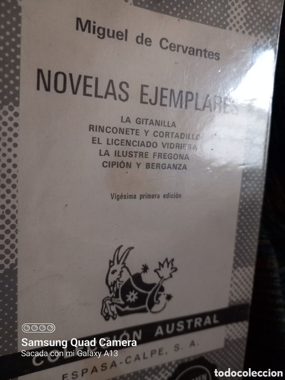 Libros de segunda mano: Novelas ejemplares. Miguel de Cervantes - Foto 1