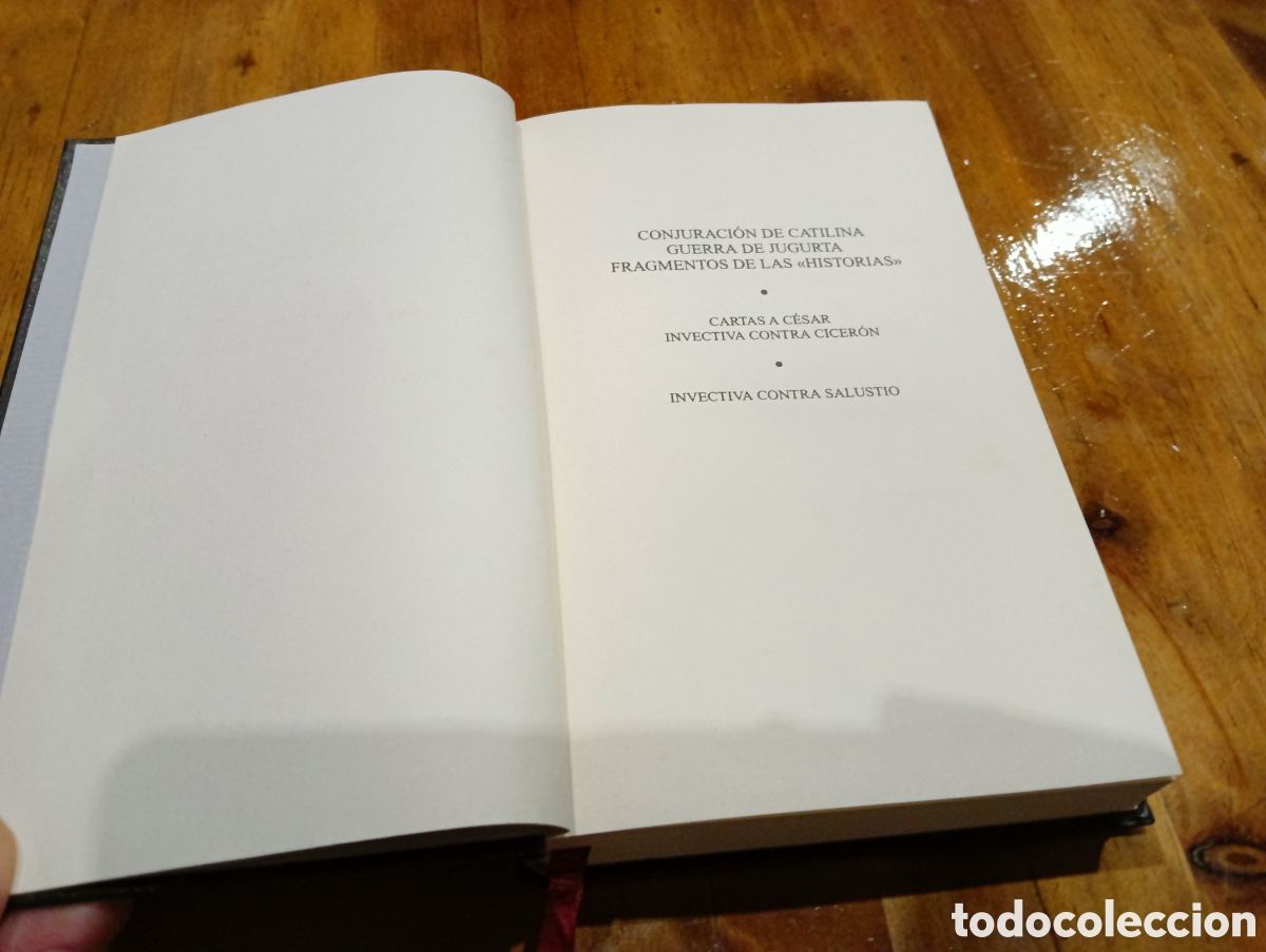 Libros de segunda mano: Conjuracion de catilina , guerra de jugurta - Foto 2