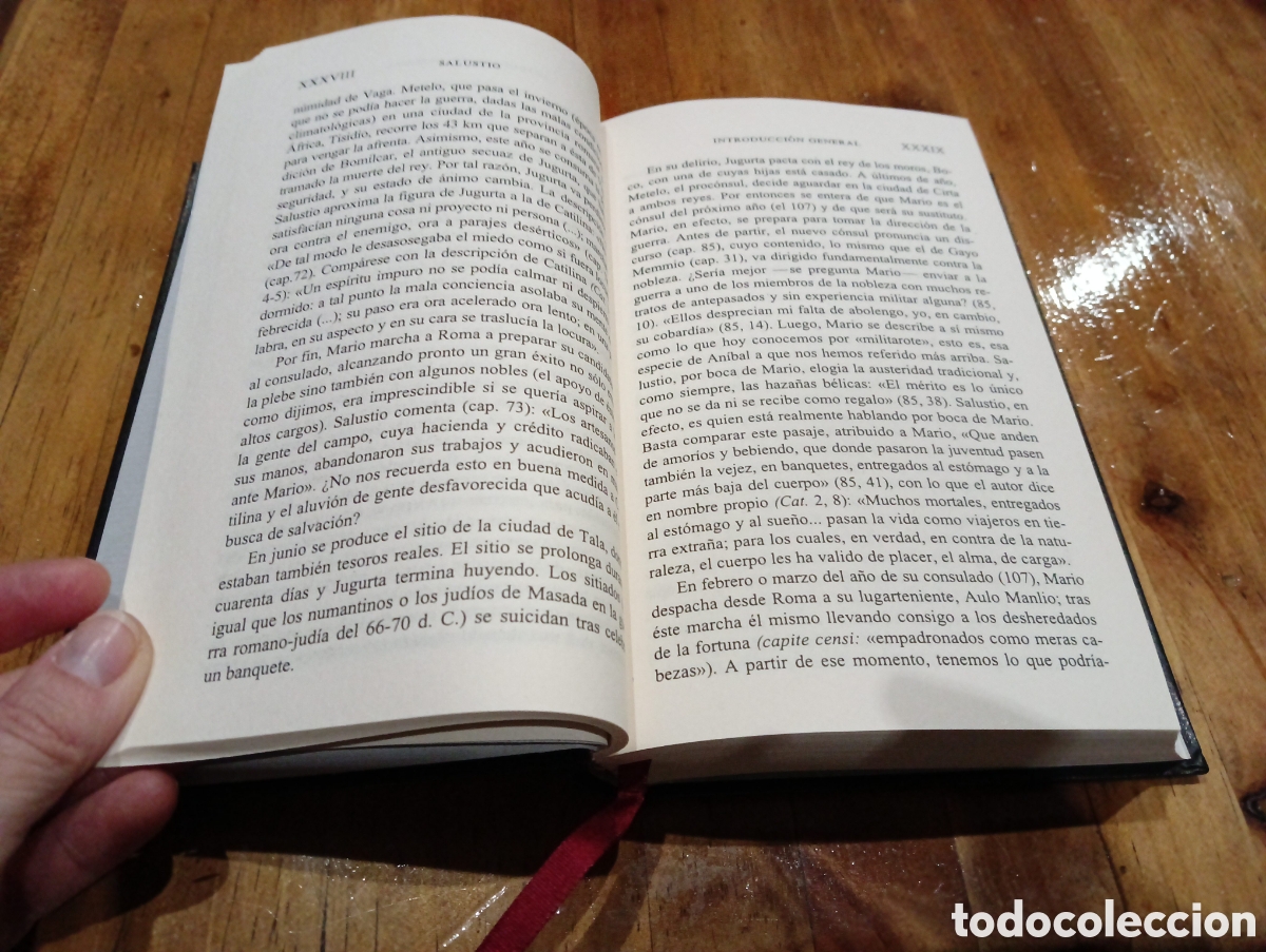 Libros de segunda mano: Conjuracion de catilina , guerra de jugurta - Foto 5