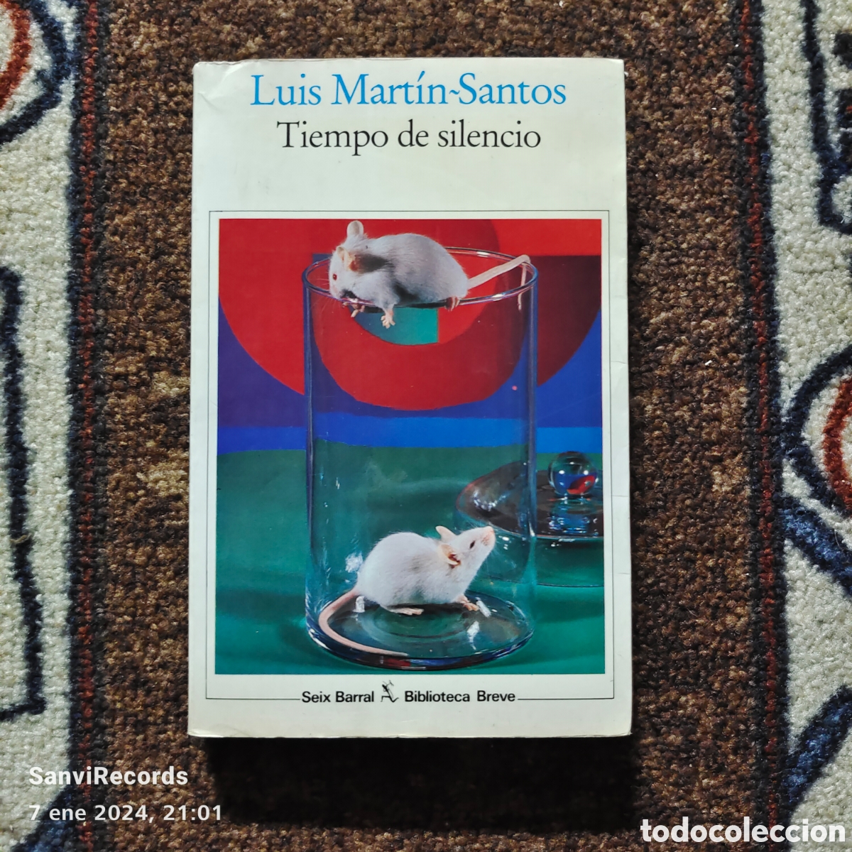 Libros de segunda mano: TIEMPO DE SILENCIO (LUIS MART&Iacute;N-SANTOS) (SEIX BARRAL) - Foto 1