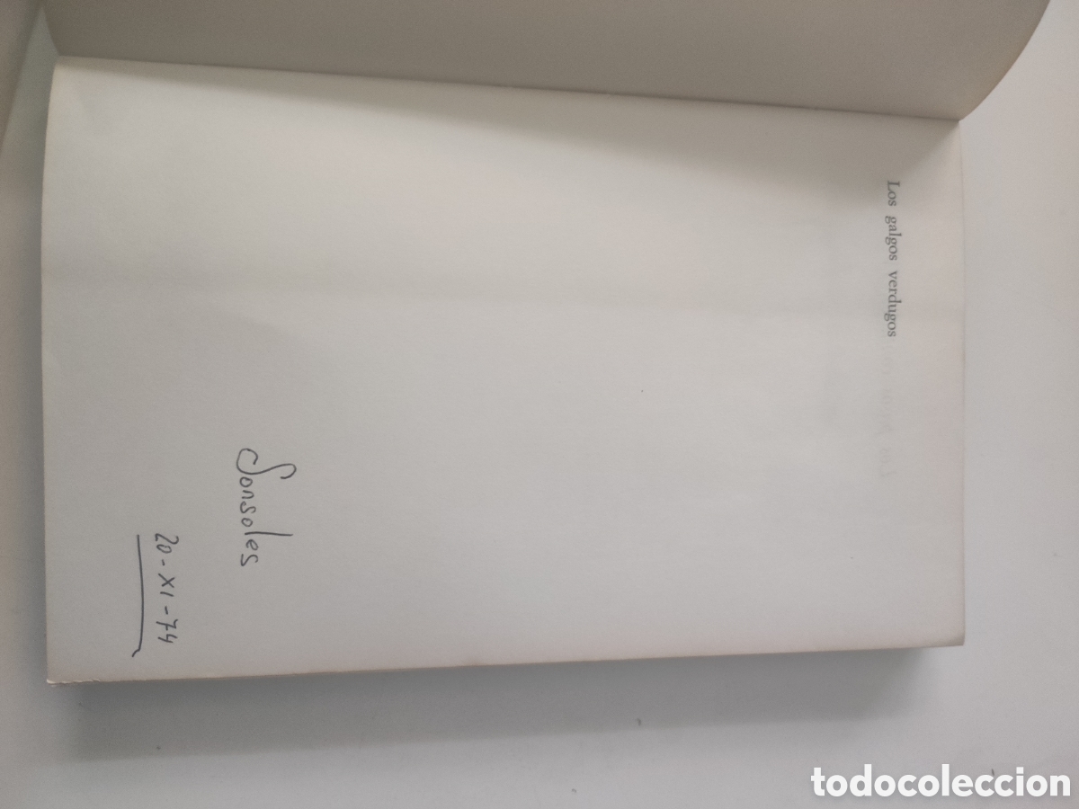 Libros de segunda mano: LOS GALGOS VERDUGOS .- Corpus Barga - Foto 3