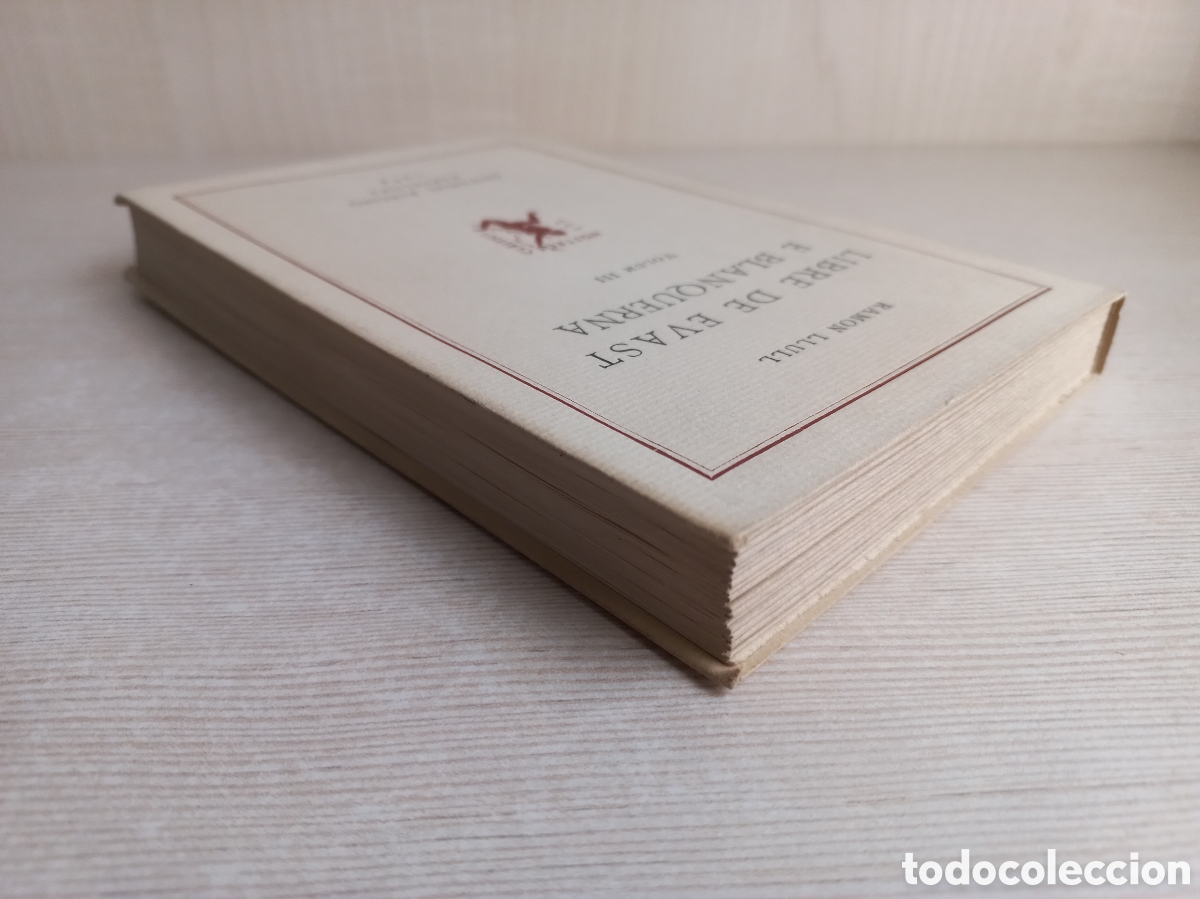 Libros de segunda mano: Libre de Evast e Blanquerna III. Ramon Llull. Editorial Barcino, els nostres classics, 1954. Catal&aacute;n - Foto 3
