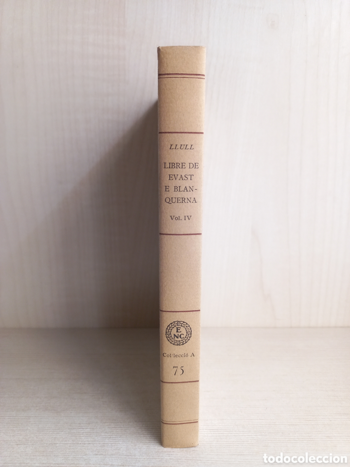 Libros de segunda mano: Libre de evast e Blanquerna IV. Ramon Llull. Barcino, els nostres classics, 1954. Catal&aacute;n. - Foto 2