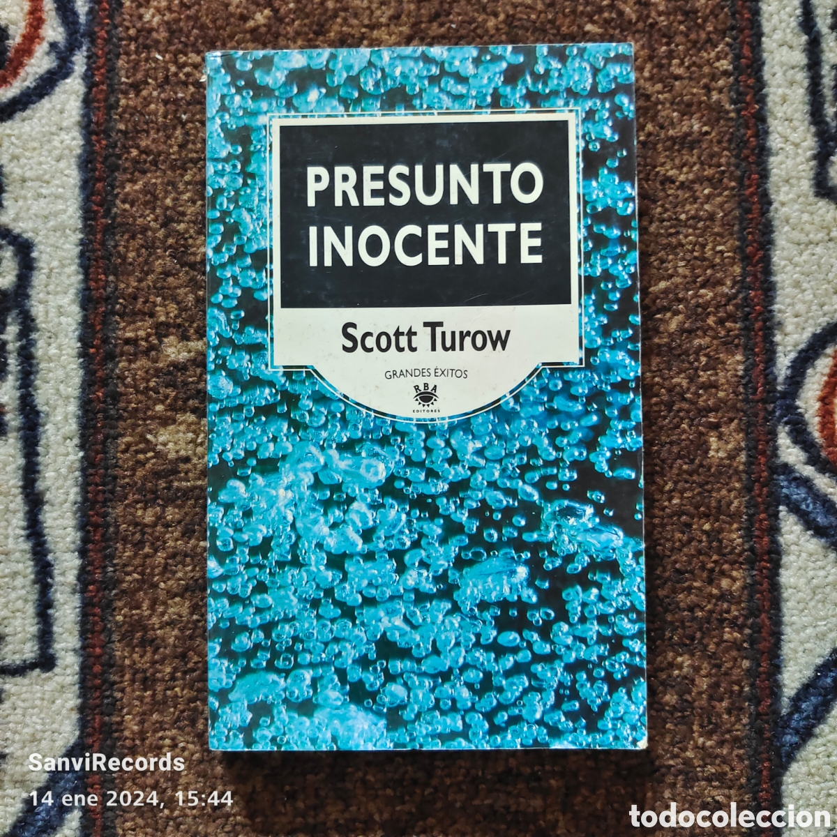 Libros de segunda mano: PRESUNTO INOCENTE (SCOTT TUROW) (RBA) - Foto 1