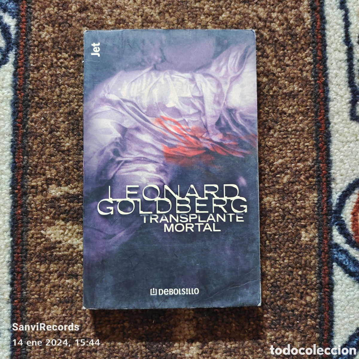Libros de segunda mano: TRANSPLANTE MORTAL (LEONARD GOLDBERG) (DEBOLSILLO) - Foto 1