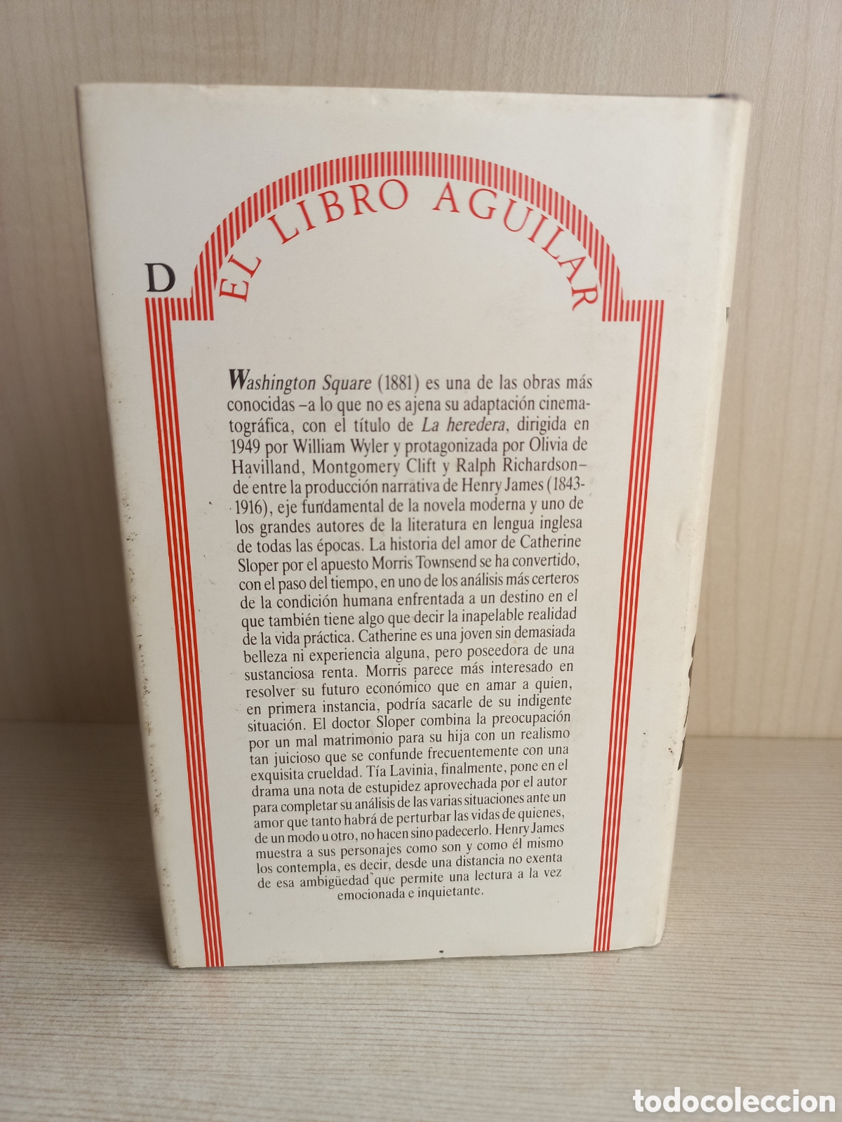 Libros de segunda mano: Washington Square. Henry James. Aguilar, 1987. - Foto 3