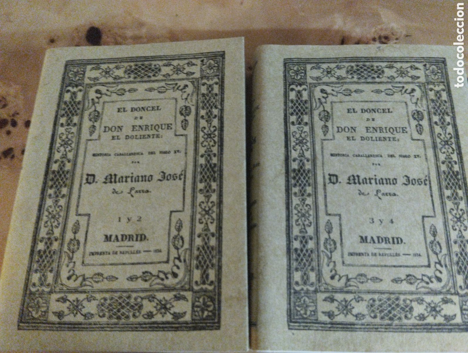Libros de segunda mano: El Doncel de Don Enrique El Doliente, Larra,1 y 2, 3 y 4 - Foto 1