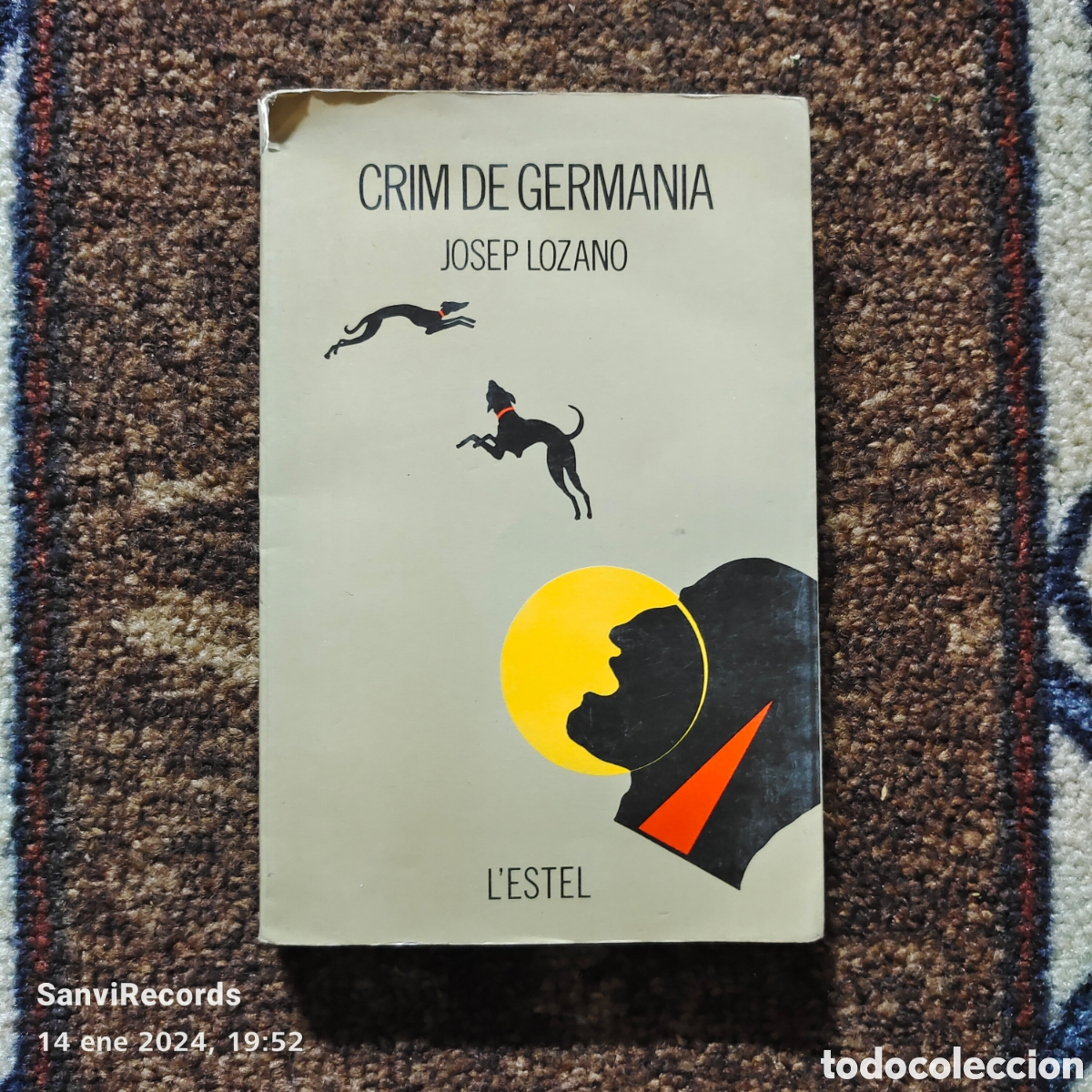 Libros de segunda mano: CRIM DE GERMANIA (JOSEP LOZANO) (LESTEL) - Foto 1