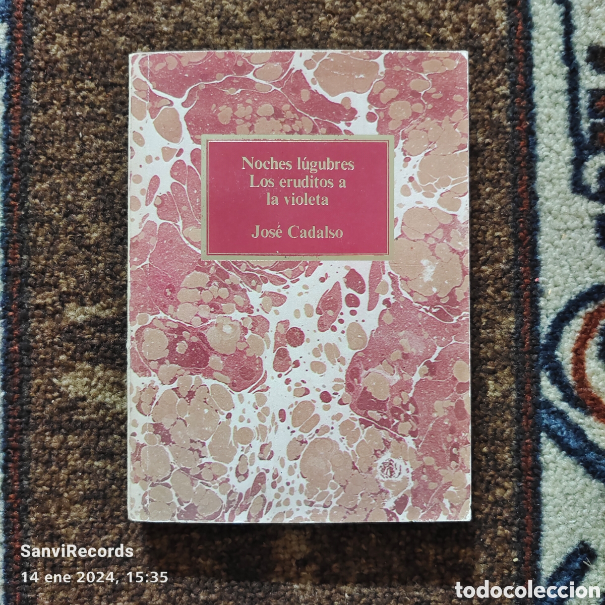 Libros de segunda mano: NOCHES L&Uacute;GUBRES - LOS ERUDITOS A LA VIOLETA (JOSE CADALSO) - Foto 1