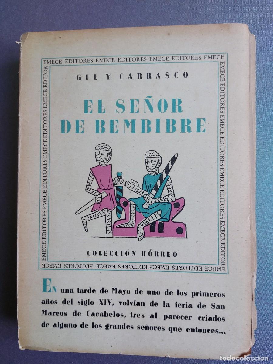 Libros de segunda mano: 1942 - El se&ntilde;or de Bembirre - Gil y Carrasco - Buenos aires - Foto 1