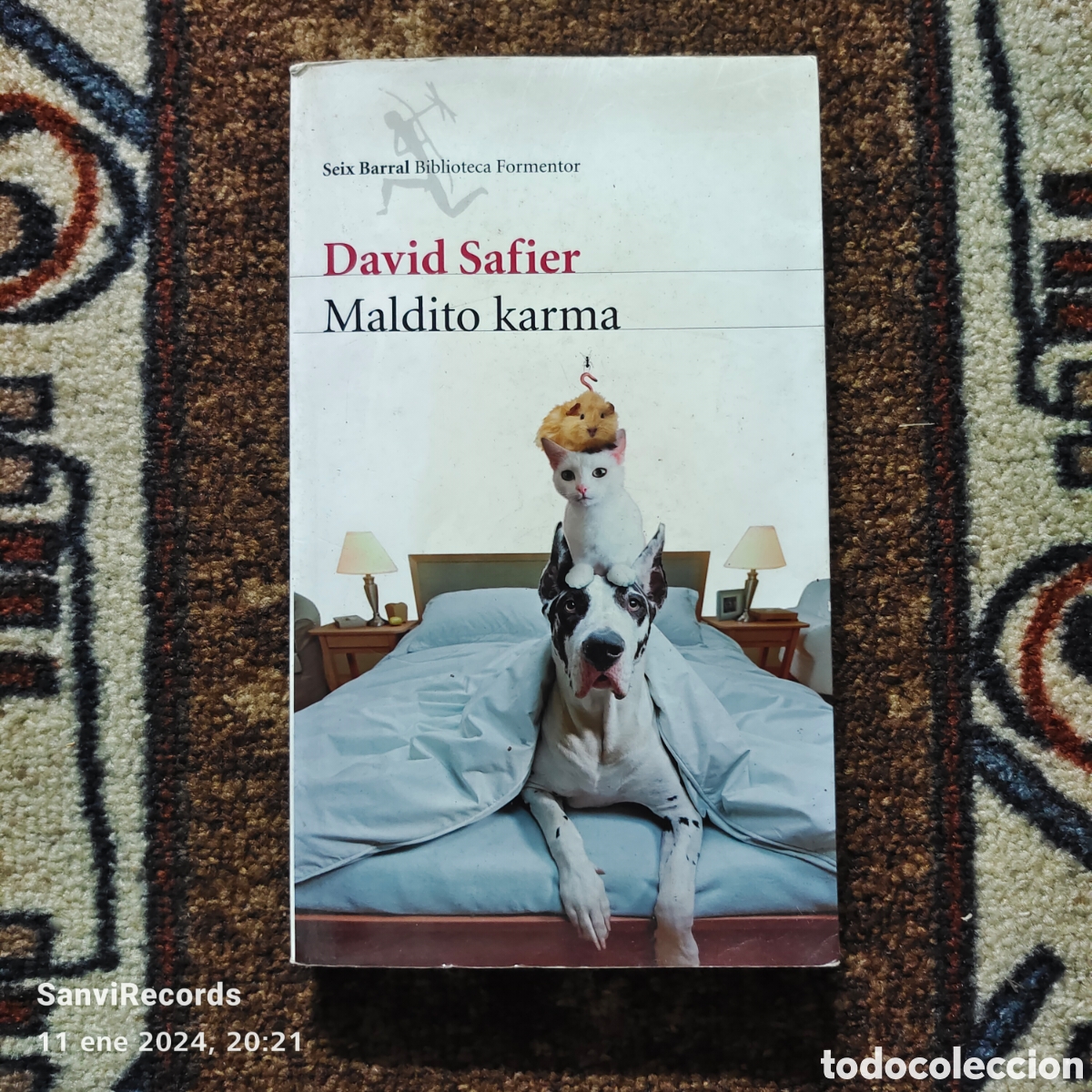 Libros de segunda mano: MALDITO KARMA (DAVID SAFIER) (SEIX BARRAL) - Foto 1