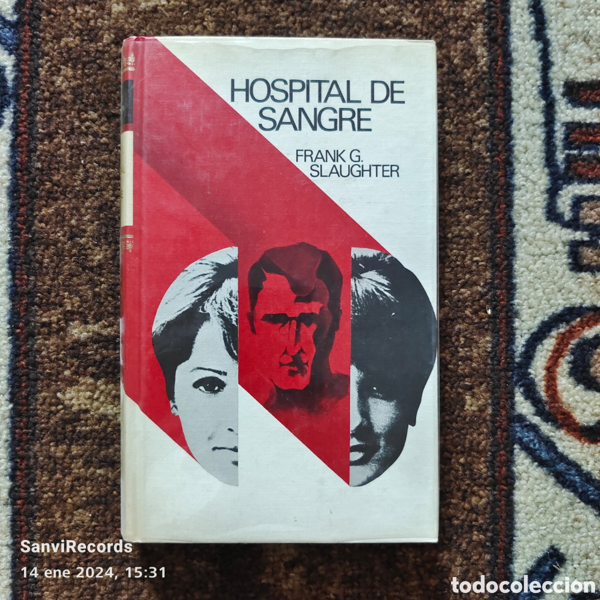 Libros de segunda mano: HOSPITAL DE SANGRE (FRANK G. SLAUGHTER) (C&Iacute;RCULO DE LECTORES) - Foto 1