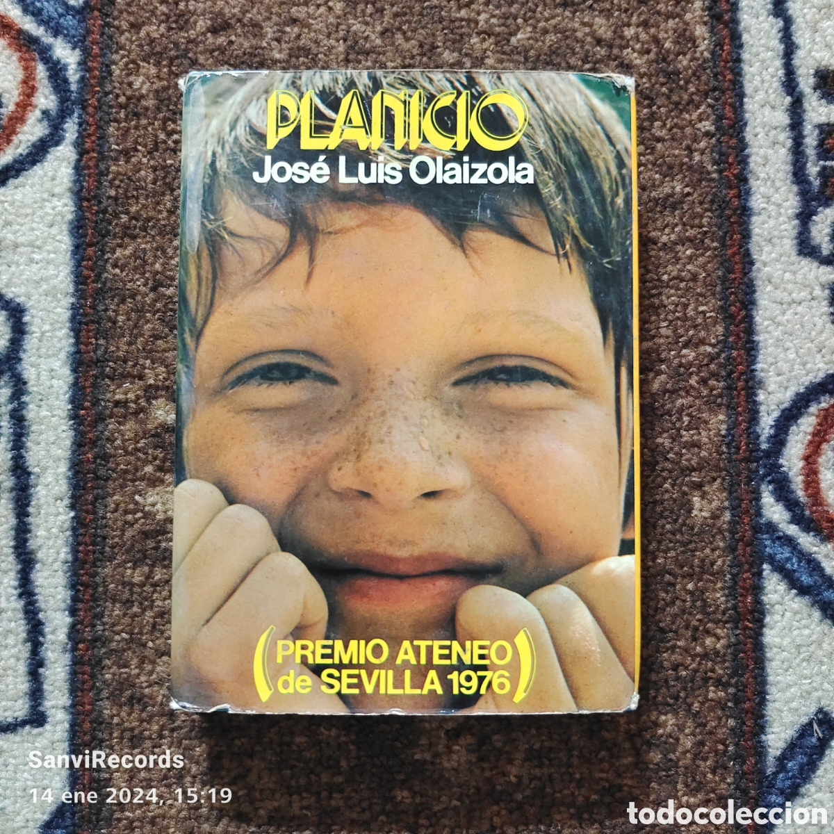 Libros de segunda mano: PLANICIO (JOSE LUIS OLAIZOLA) (PLANETA) - Foto 1