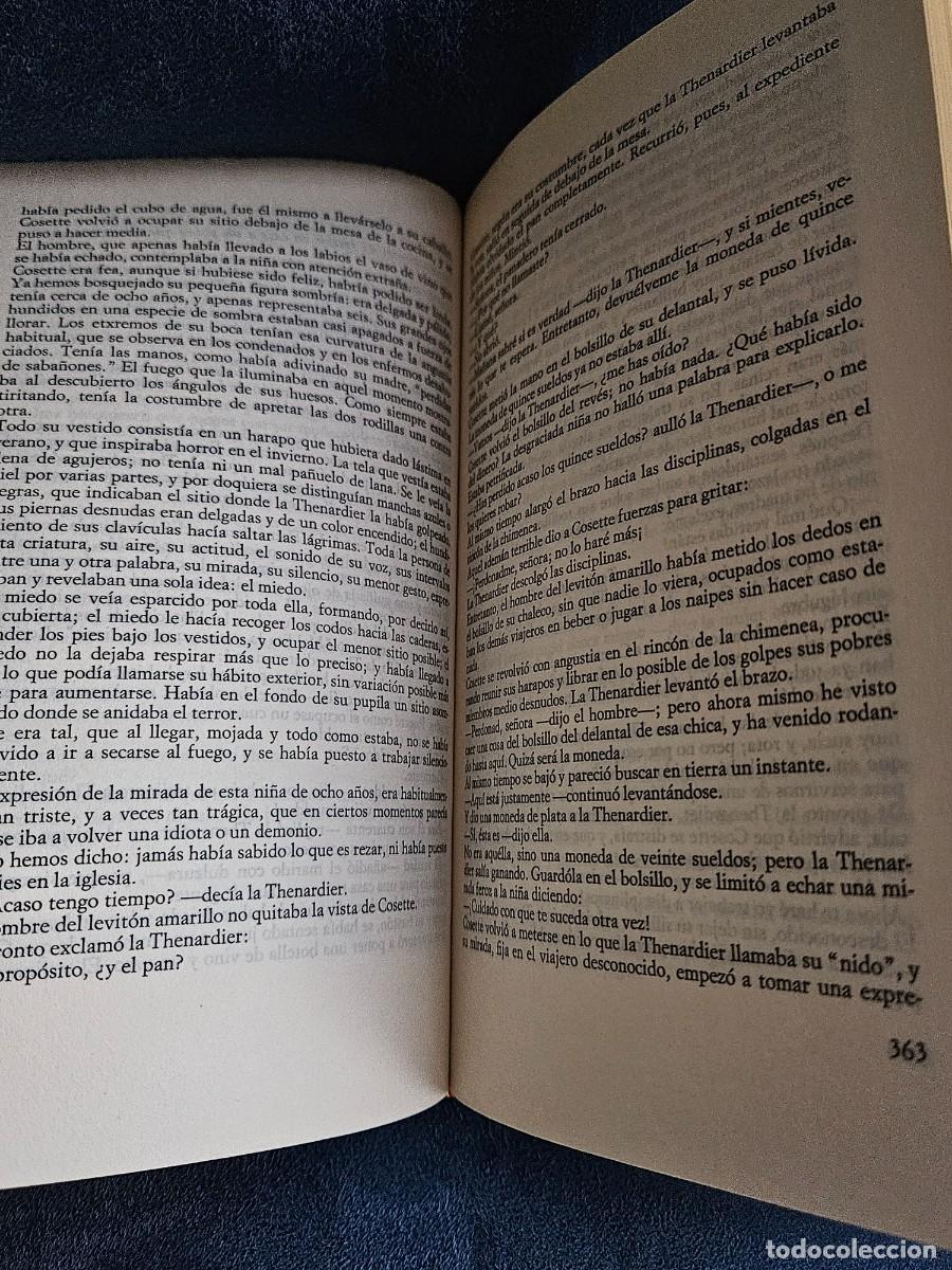 Libros de segunda mano: Libro Los Miserables De V&iacute;ctor Hugo Tomo I. Circulo De Lectores 1971. - Foto 11