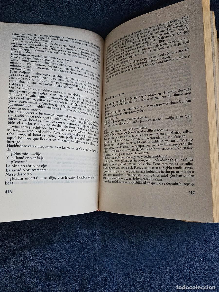 Libros de segunda mano: Libro Los Miserables De V&iacute;ctor Hugo Tomo I. Circulo De Lectores 1971. - Foto 12