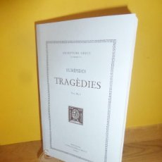 Libros de segunda mano: EURIPIDES - TRAGEDIES VOL. IX, 2 ( EN CATALAN ) - ESCIPTORS GRECS / BERNAT METGE - AÑO 2023 - 1€Y+