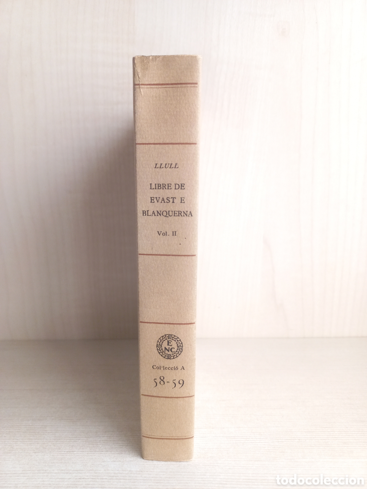 Libros de segunda mano: Libre de Evast e Blanquerna II. Ramon Llull. Barcino, els nostres classics, 1947. Catal&aacute;n. - Foto 2