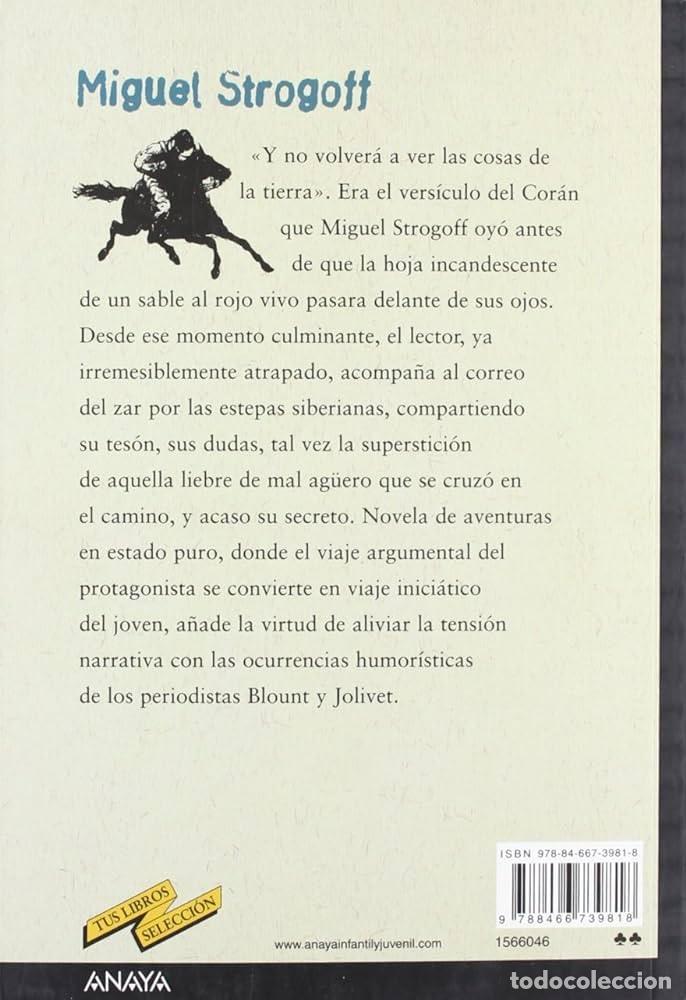 Libros de segunda mano: Miguel Strogoff. Julio Verne. - Foto 2