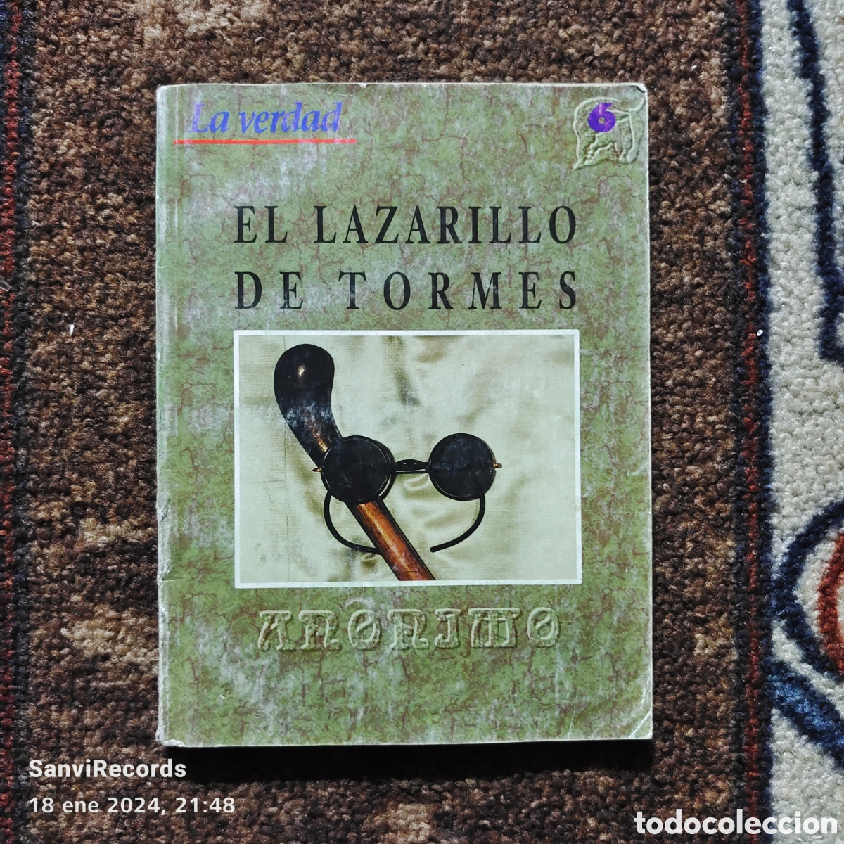 Libros de segunda mano: EL LAZARILLO DE TORMES (AN&Oacute;NIMO) (LA VERDAD) - Foto 1