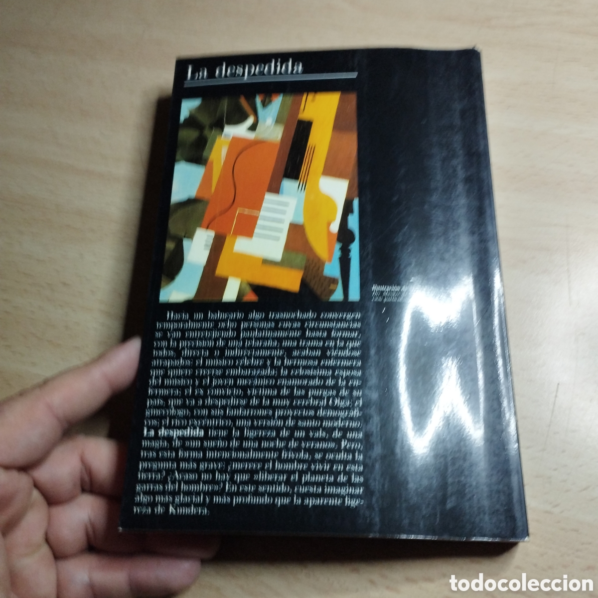 Libros de segunda mano: La despedida. Milan Kundera. 1986. Colecci&oacute;n andanzas. Tusquets. - Foto 2